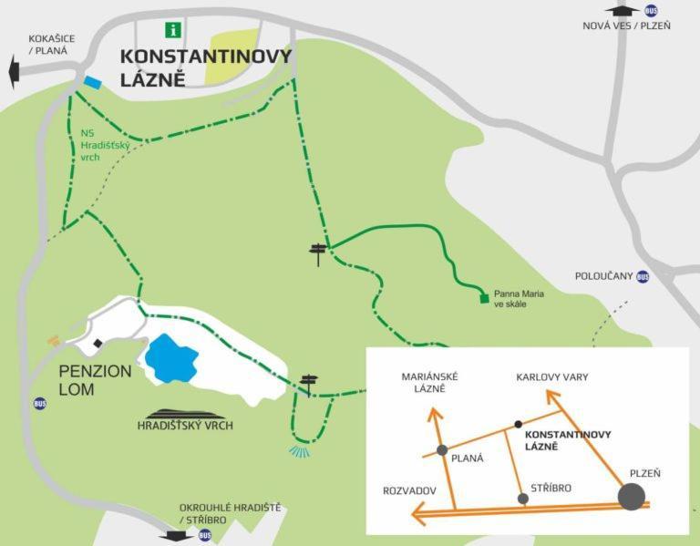 Hotel Mobilheimy Na Lomu Konstantinovy Lázně Esterno foto